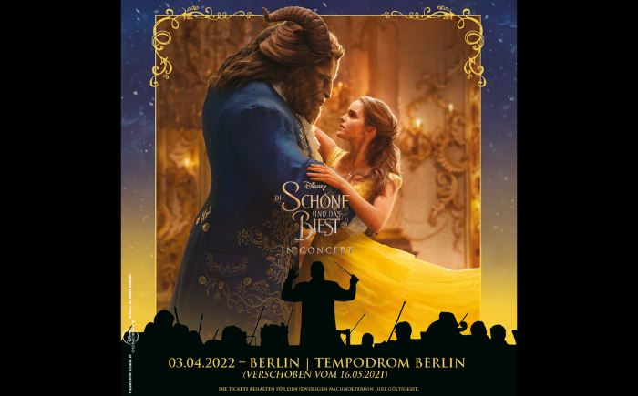 Die Schöne und das Biest live in concert Filmmusik Disneyfilm Schöne Biest Tempodrom live Berlin Film