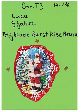 Luca, 9 Jahre<br/>Beyblade Burst Rise Arena